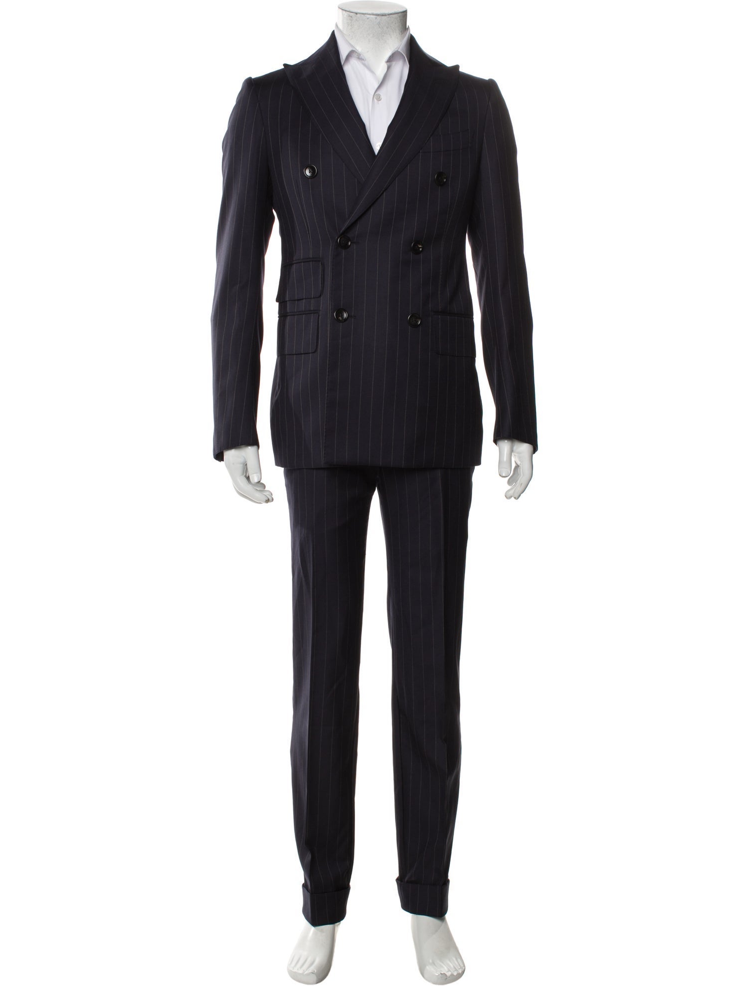 Tom Ford Wool Striped Two-Piece Suit