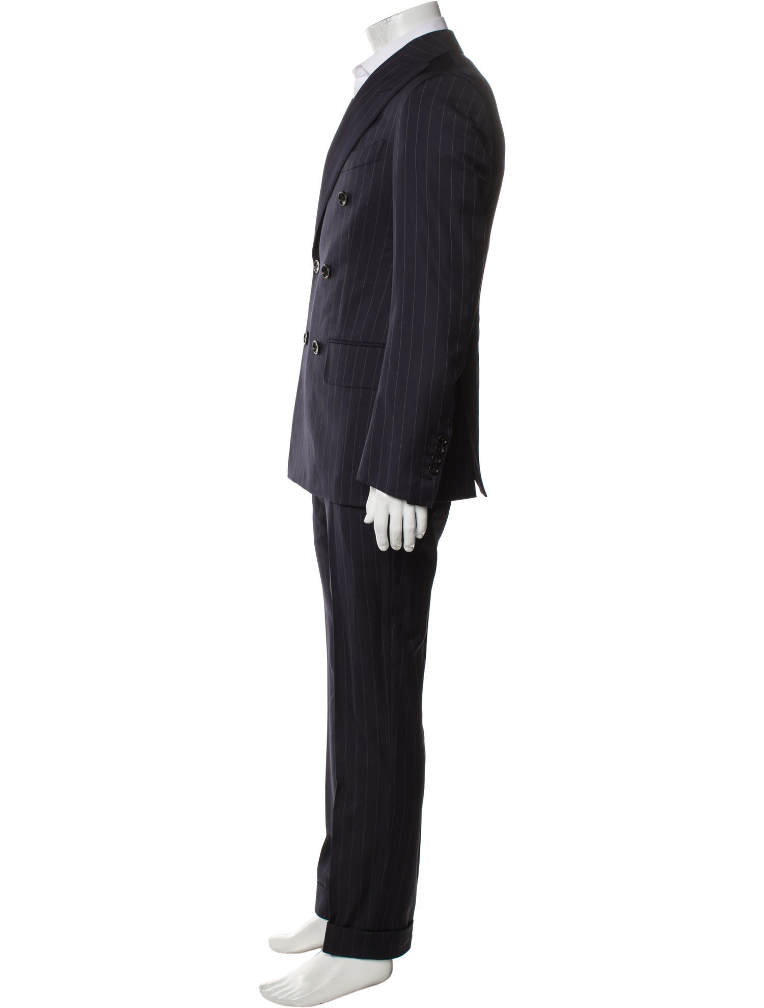 Tom Ford Wool Striped Two-Piece Suit