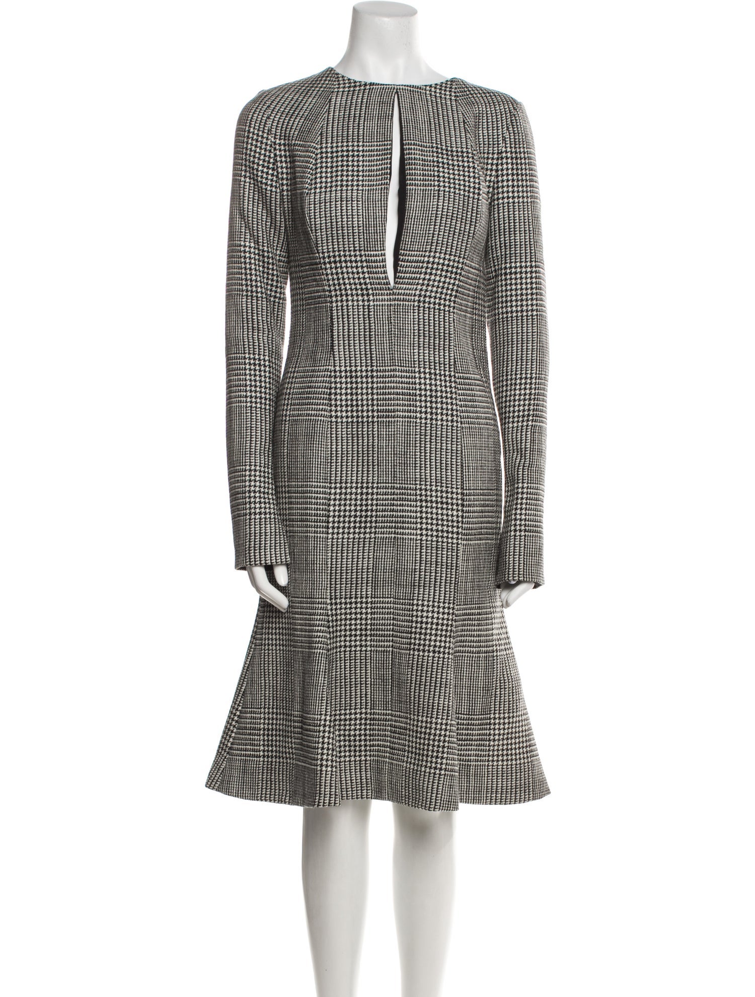 Tom Ford Virgin Wool Midi Length Dress w/ Tags