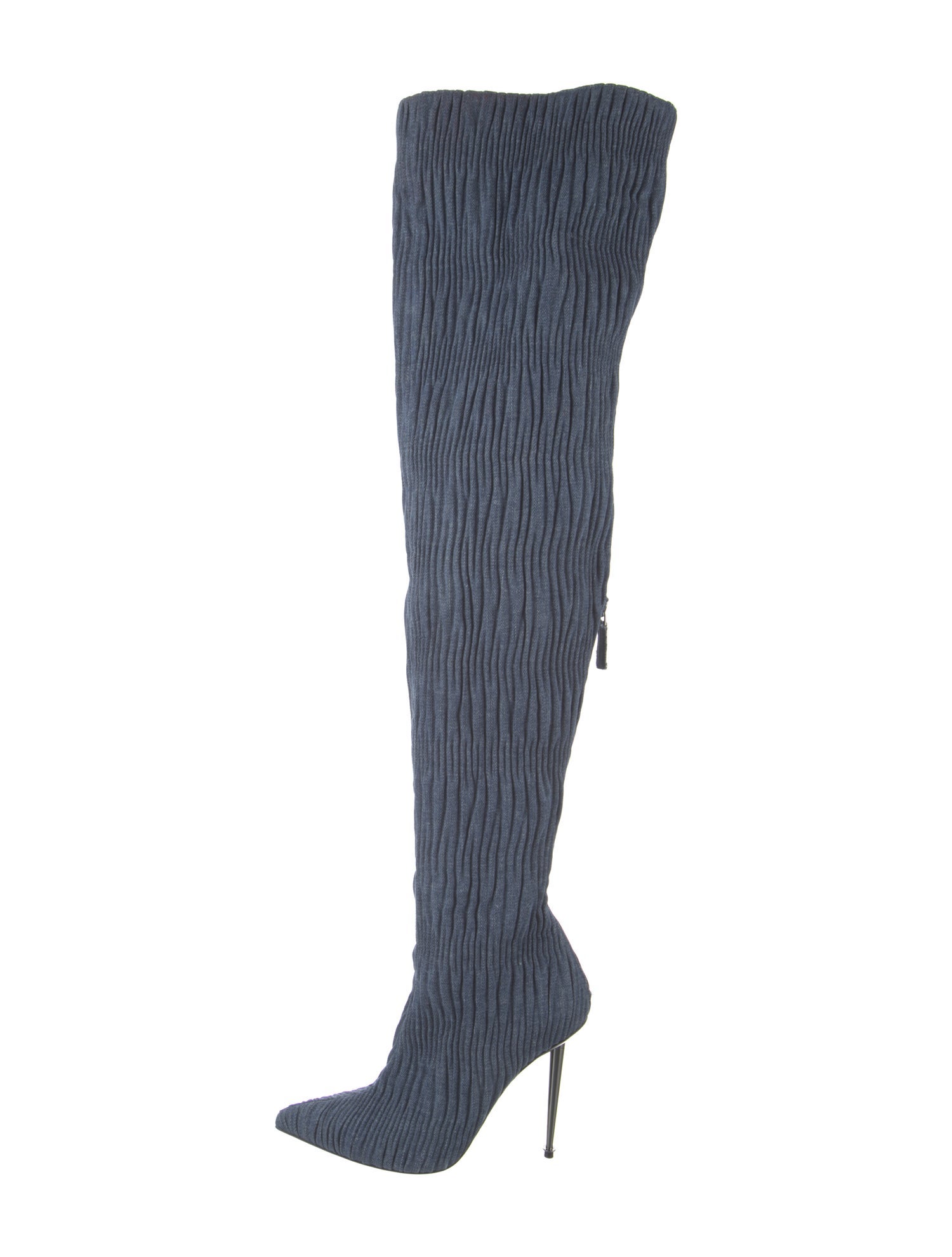 Tom Ford Denim Sock Boots