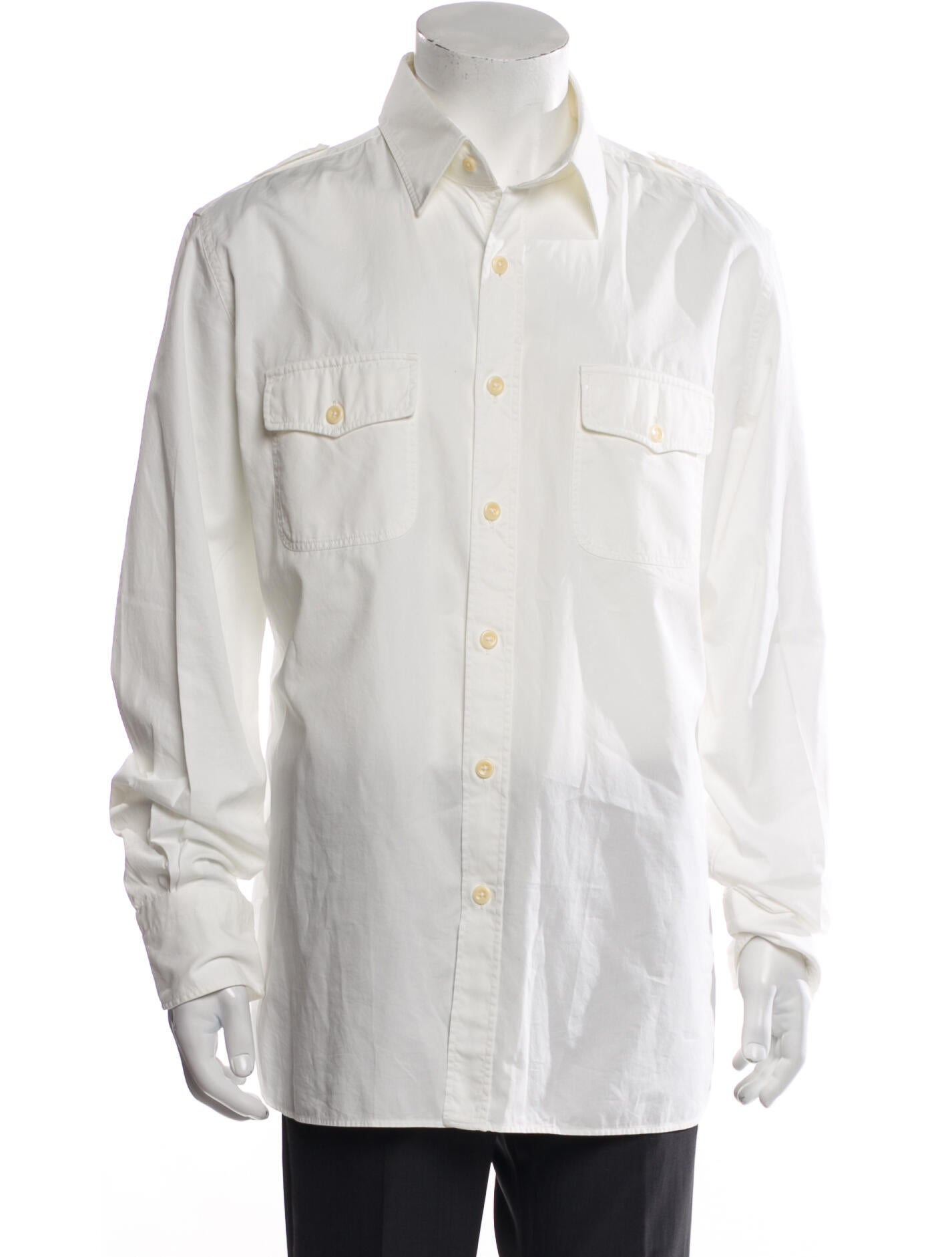 Tom Ford Long Sleeve Western Shirt