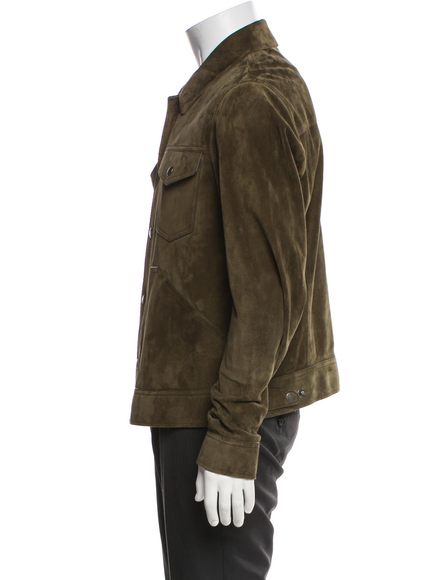 Tom Ford Suede Trucker Jacket