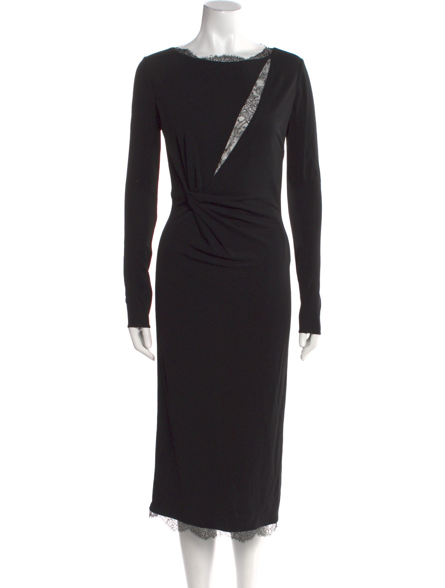 Tom Ford Scoop Neck Midi Length Dress w/ Tags
