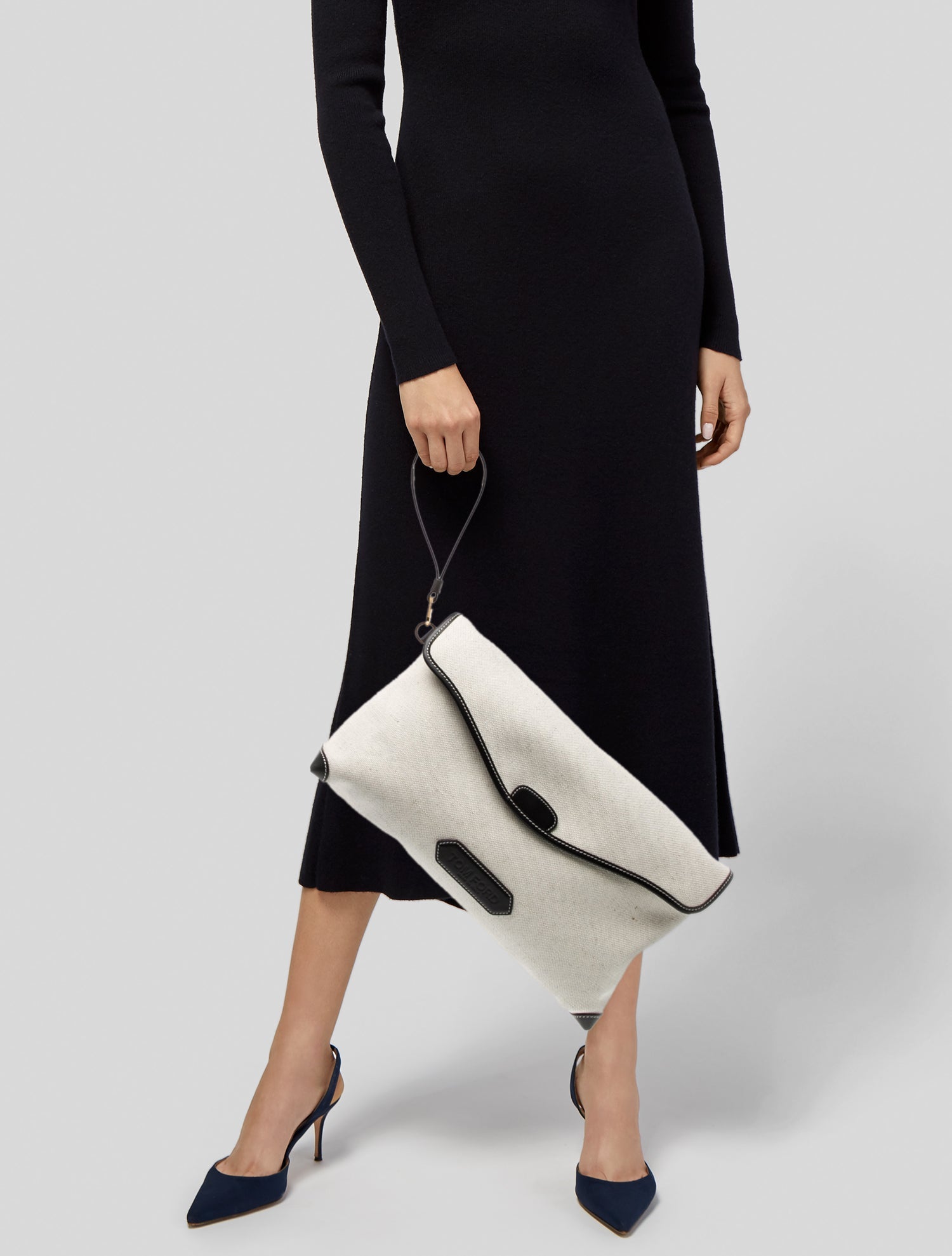 Tom Ford Canvas Clutch w/ Tags