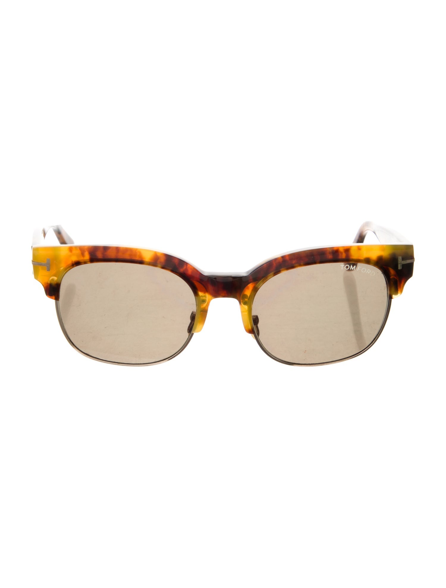 Tom Ford Square Tinted Sunglasses