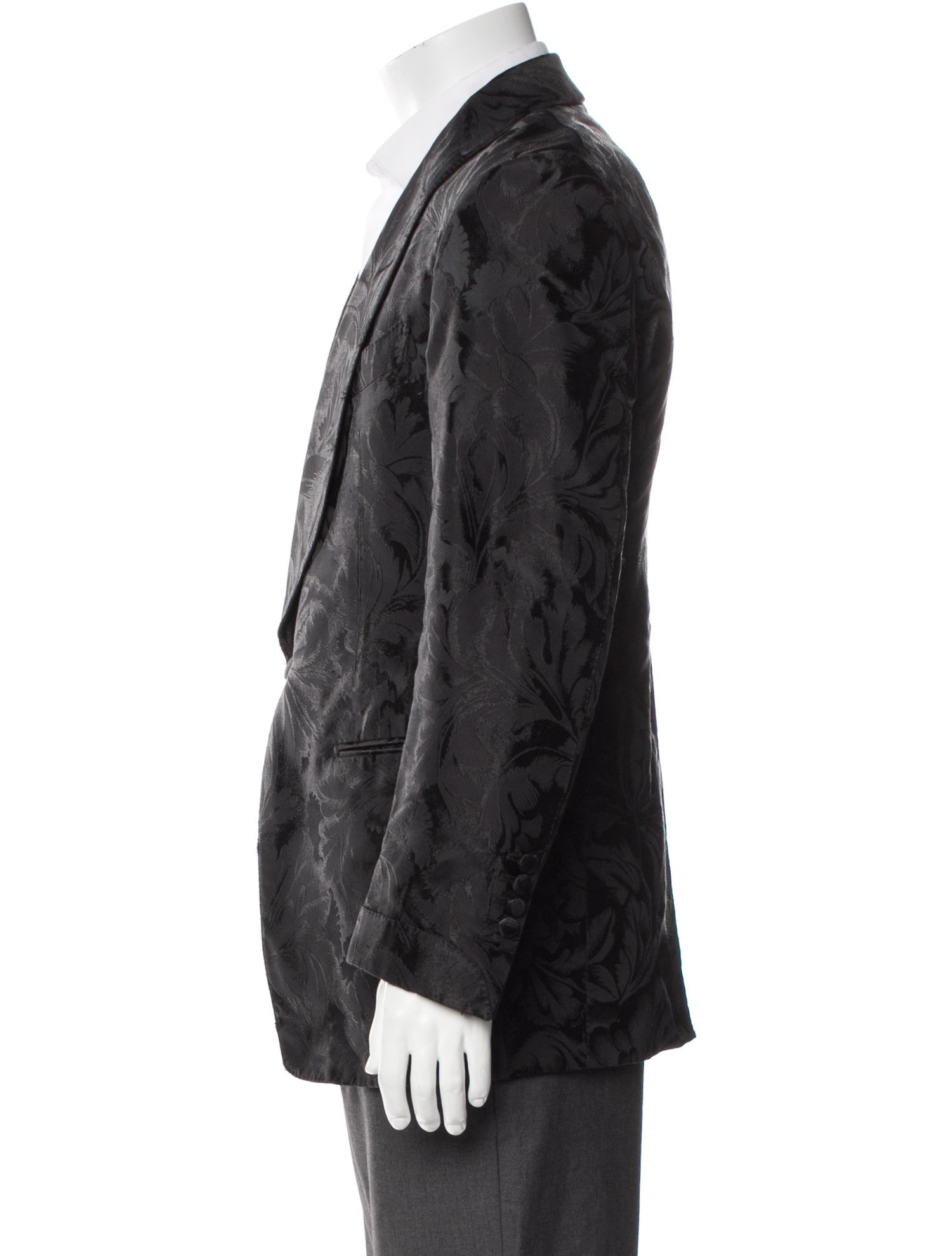 Tom Ford Floral Print Blazer