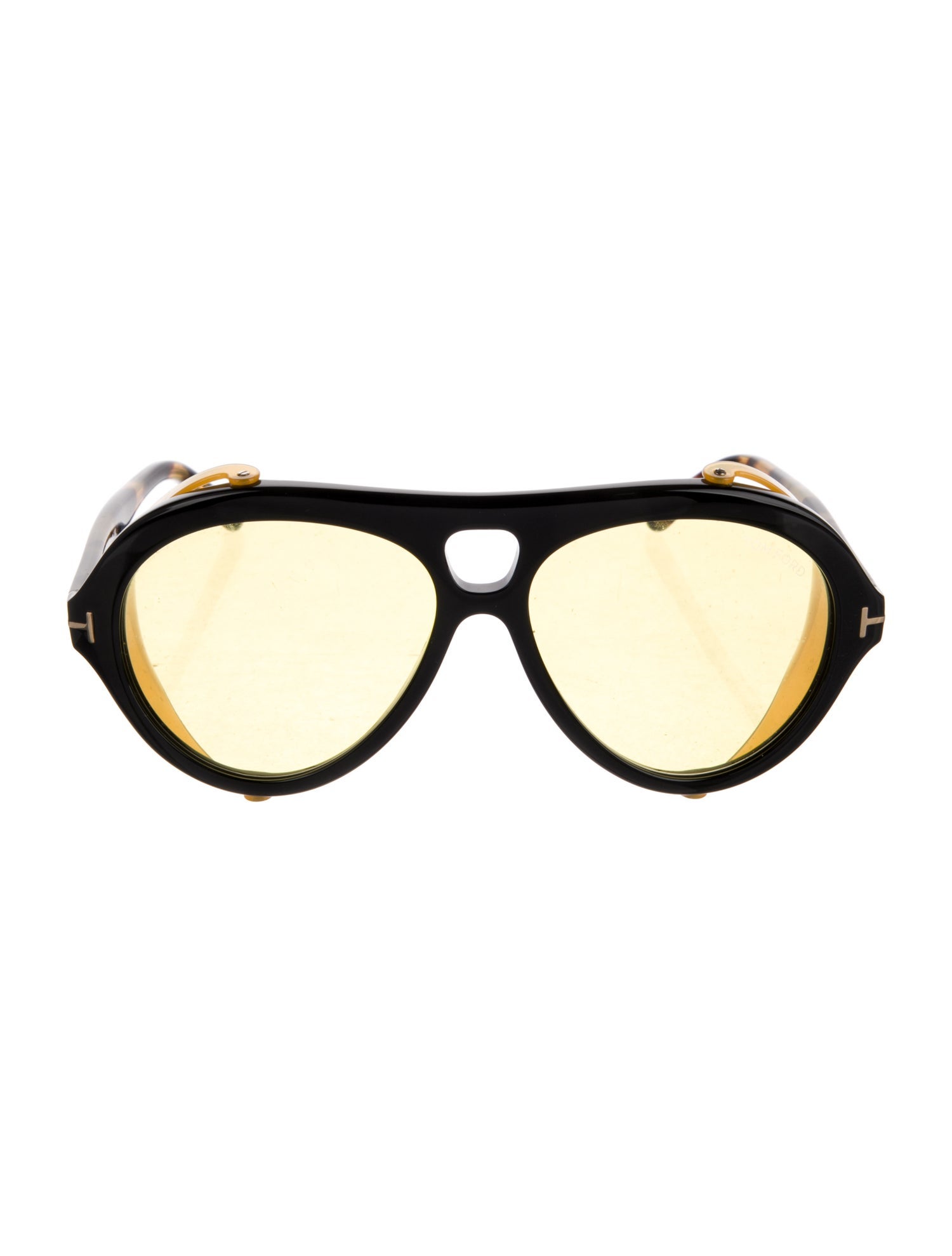Tom Ford Aviator Mirrored Sunglasses