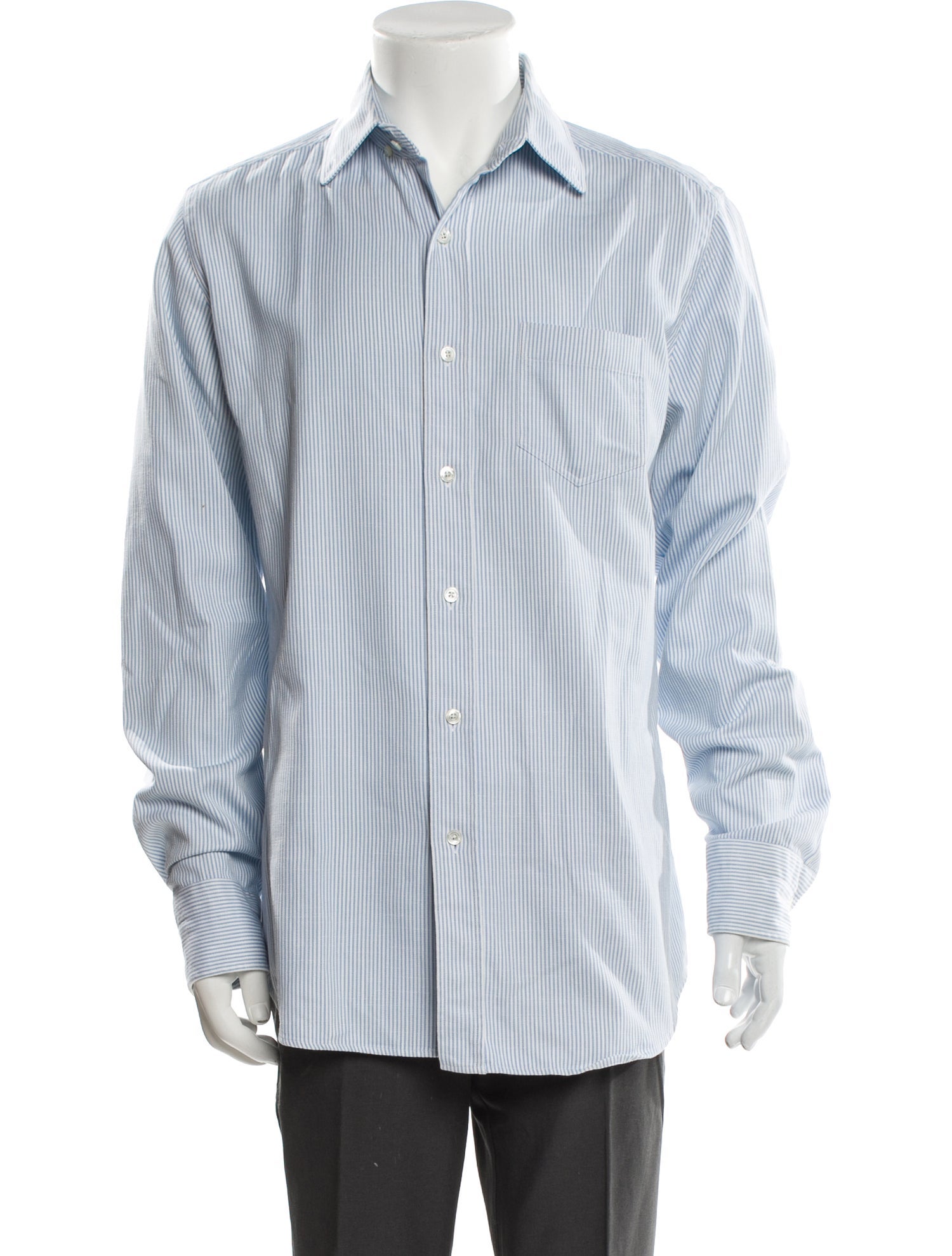 Tom Ford Striped Long Sleeve Shirt