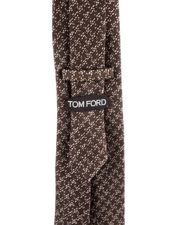 Tom Ford Pattern Print Tie