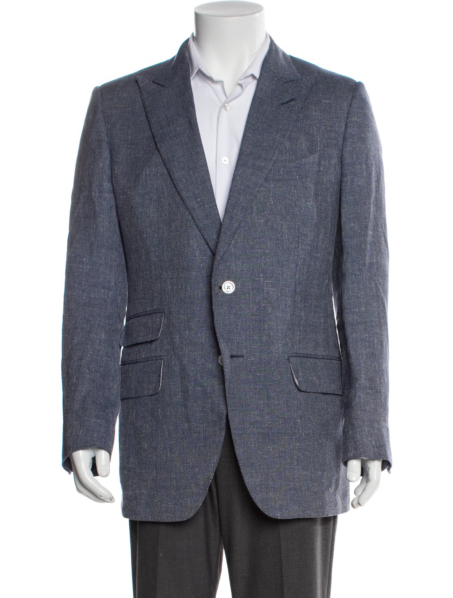 Tom Ford Linen Printed Blazer