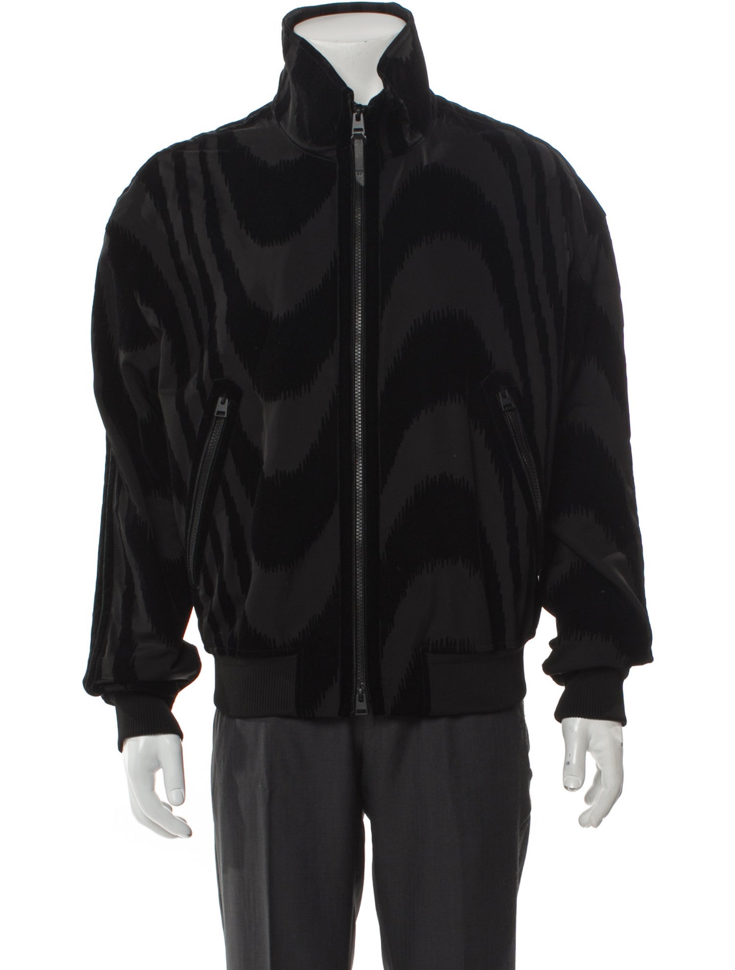 Tom Ford Graphic Print Bomber Jacket w/ Tags