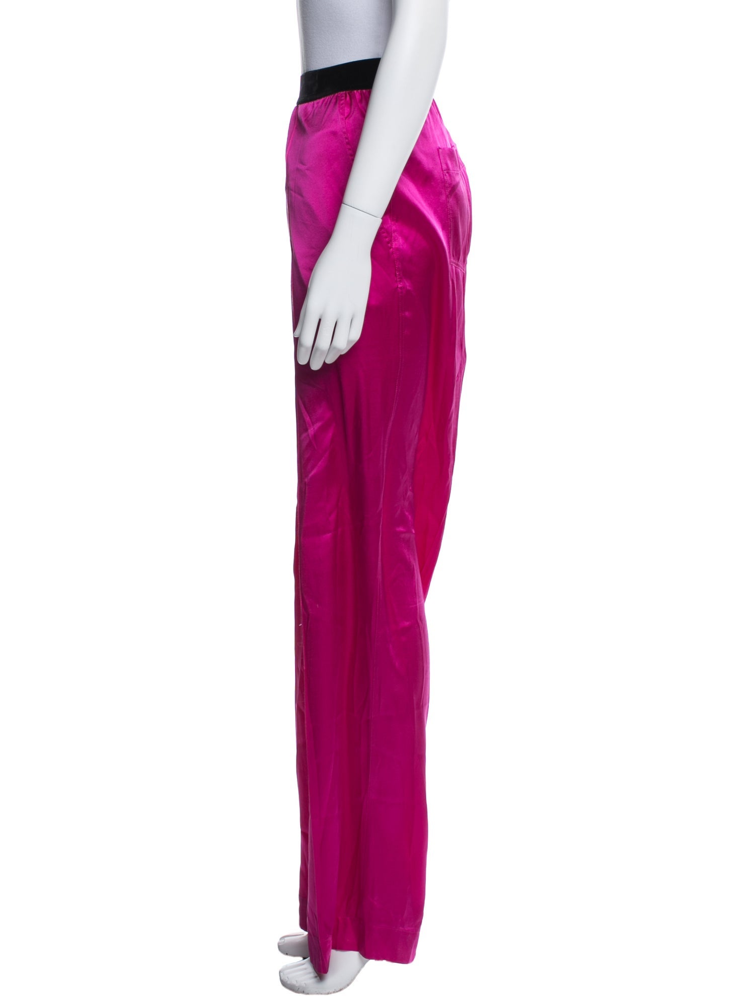 Tom Ford Silk Straight Leg Pants