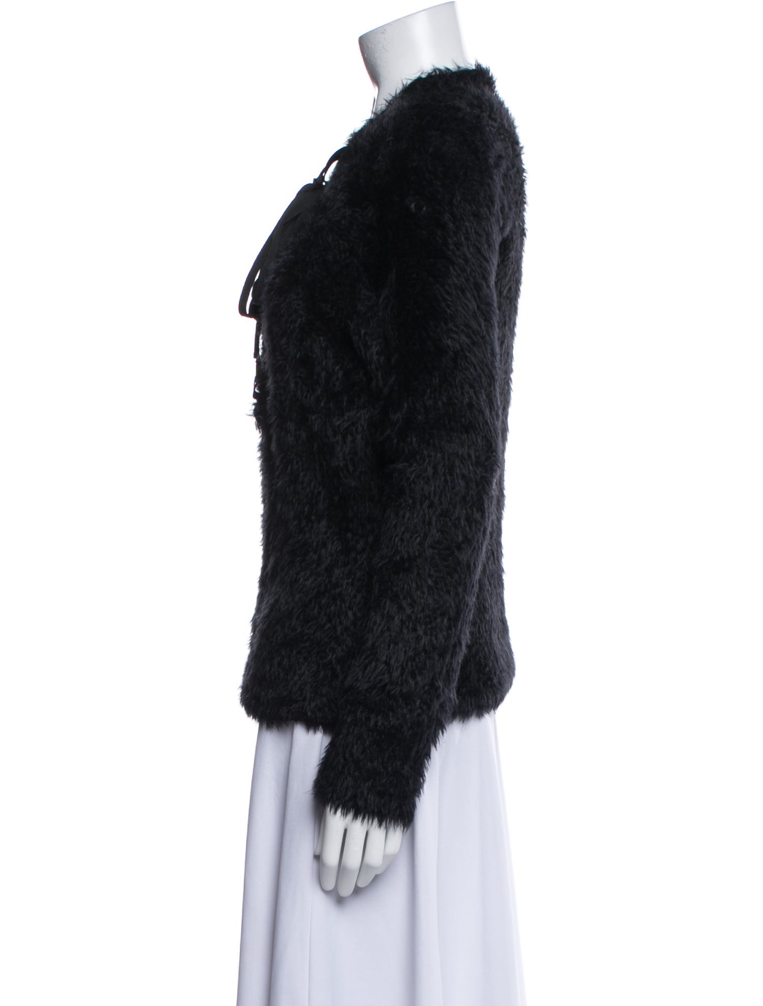 Tom Ford Virgin Wool Tie Neck Sweater