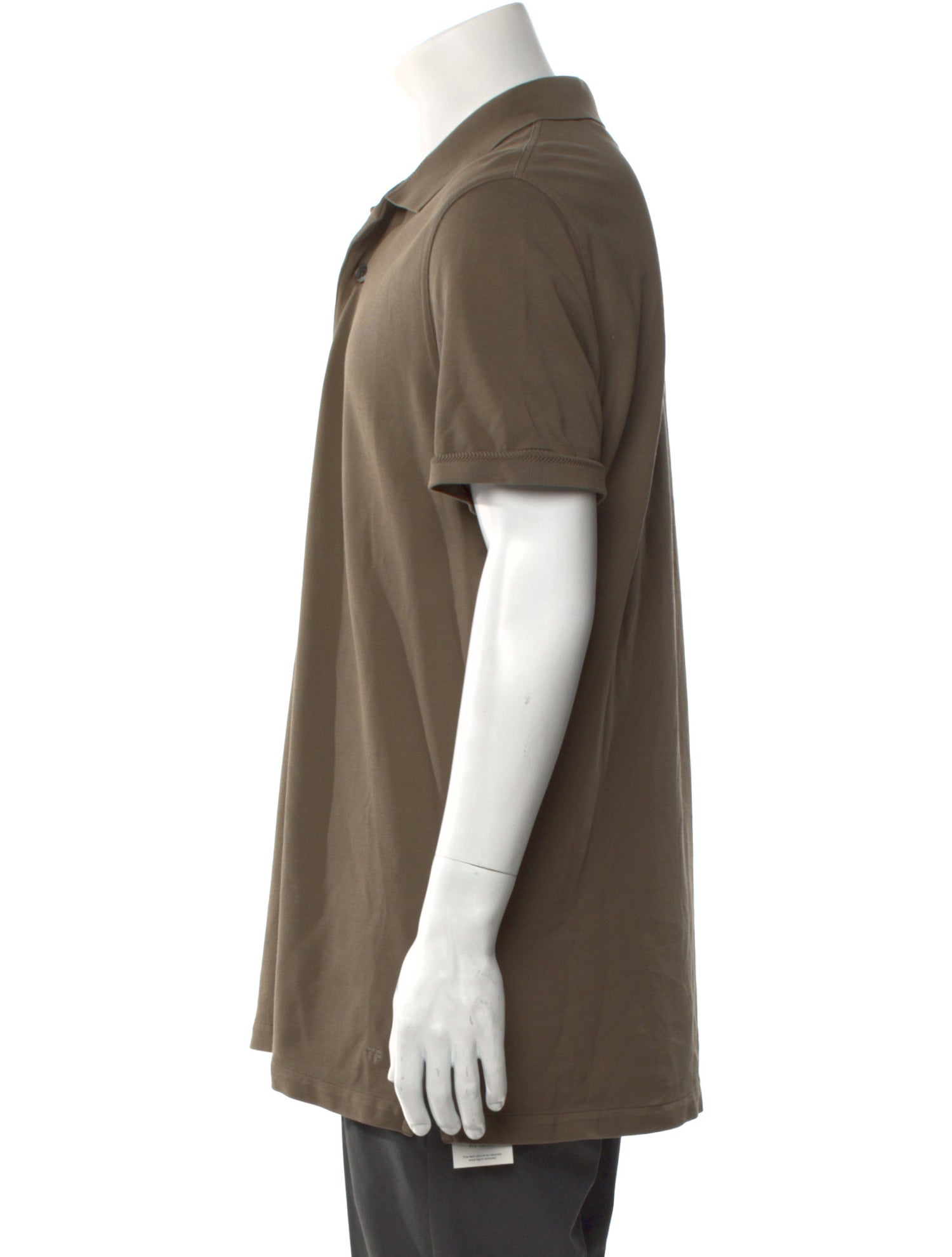 Tom Ford Collar Short Sleeve Polo Shirt