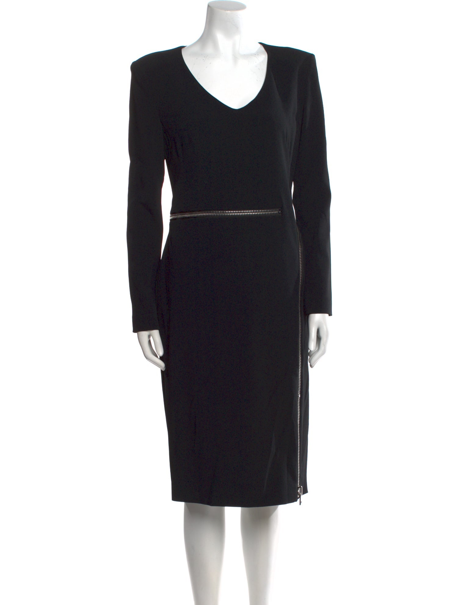 Tom Ford V-Neck Midi Length Dress