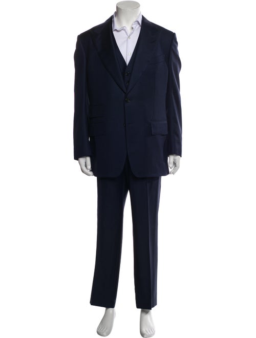 Tom Ford Wool Three-Piece Suit