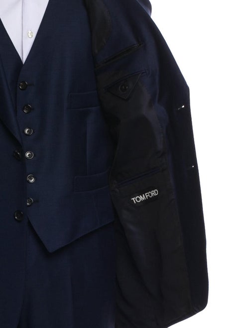 Tom Ford Wool Three-Piece Suit