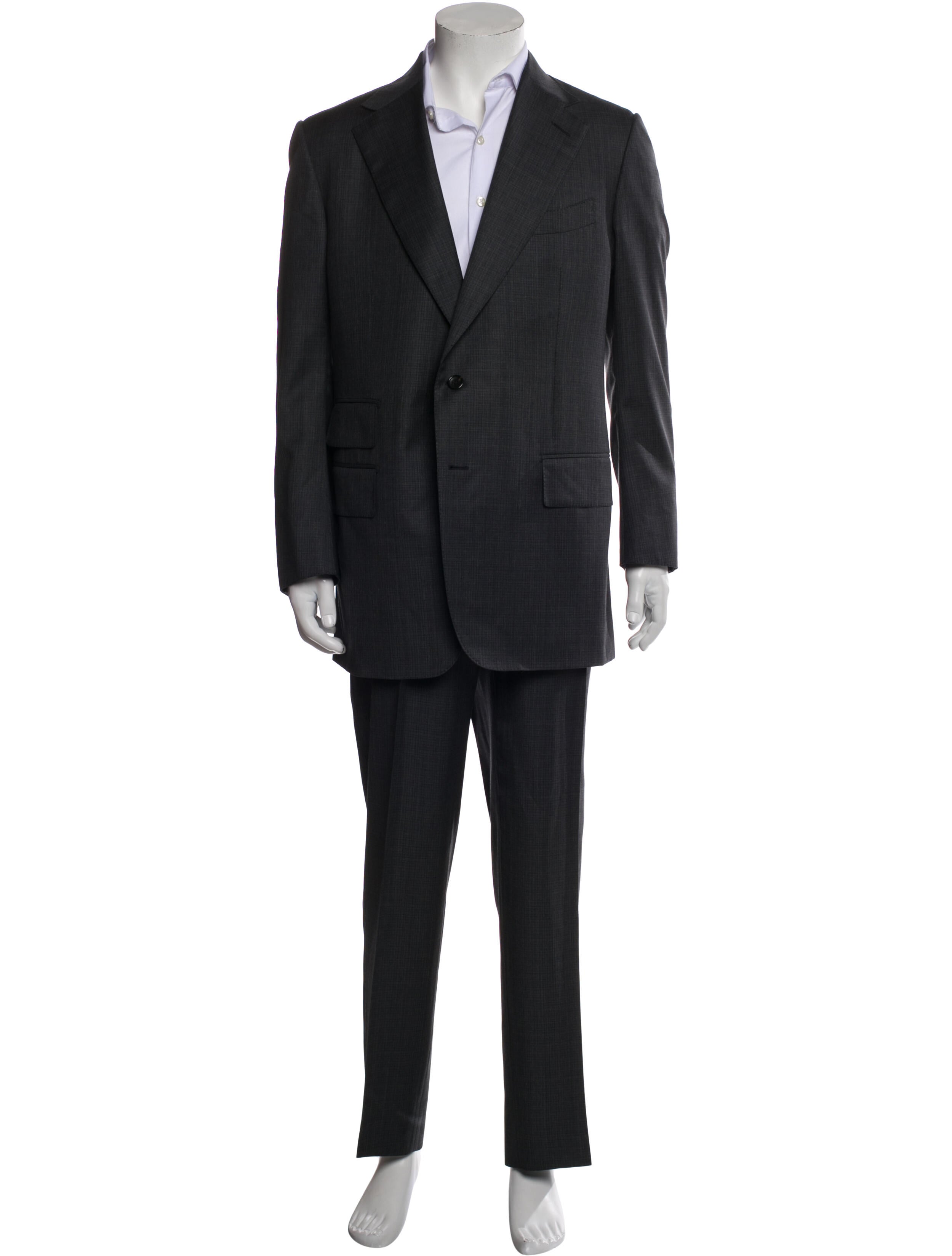 Tom Ford Wool Three-Piece Suit