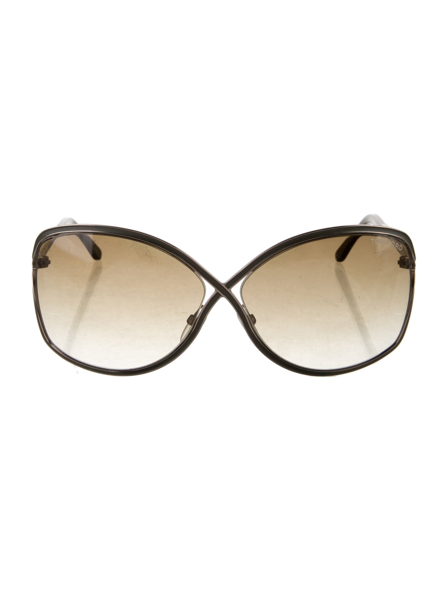 Tom Ford Oversize Gradient Sunglasses