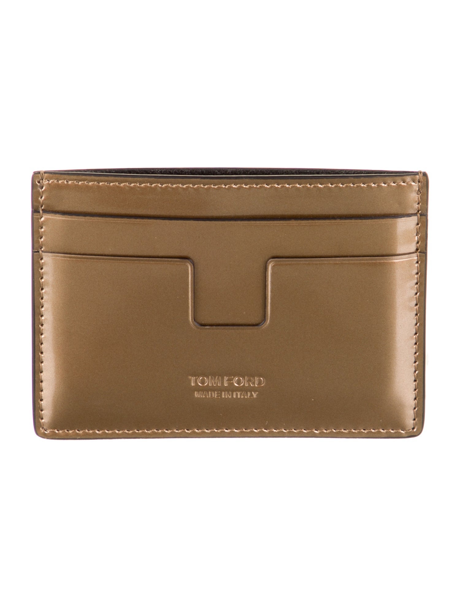Tom Ford Leather Card Holder w/ Tags