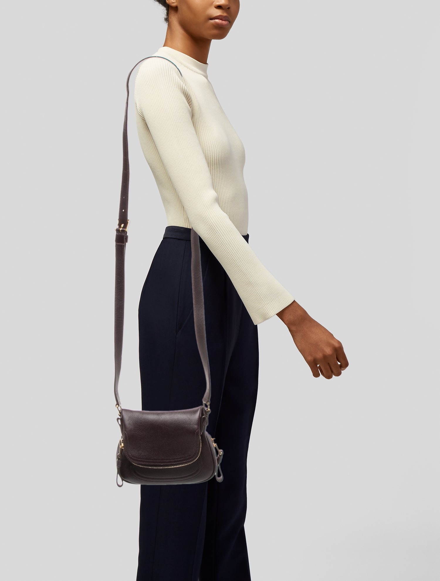 Tom Ford Leather Crossbody Bag