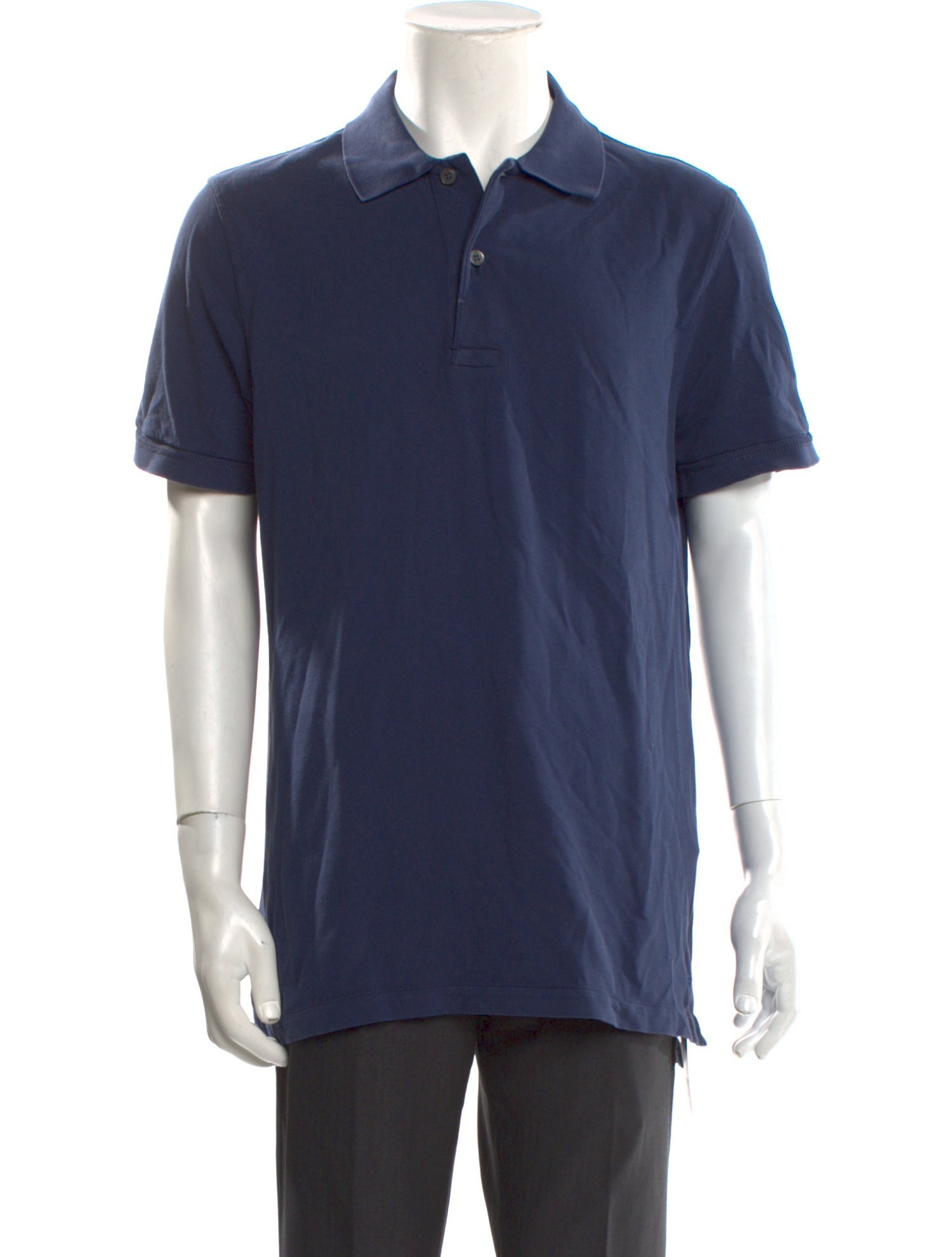Tom Ford Collar Short Sleeve Polo Shirt