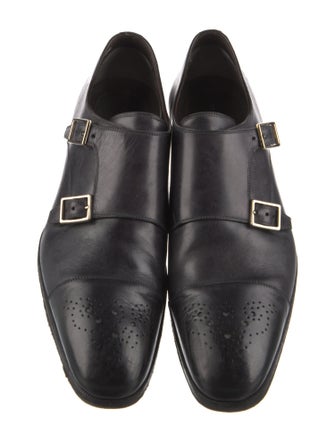 Tom Ford Leather Monk Straps