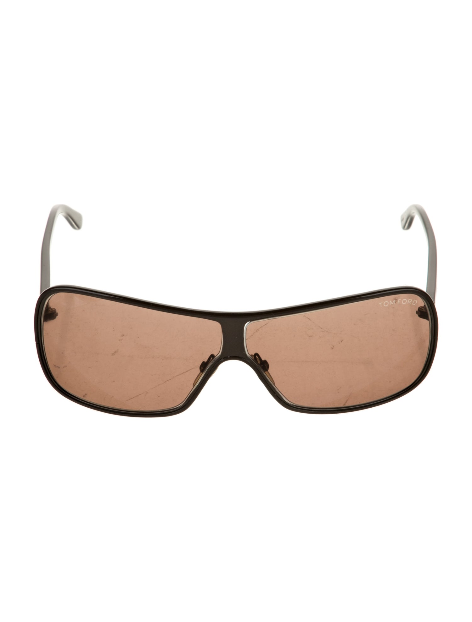 Tom Ford Alexei Shield Sunglasses - Brown Sunglasses