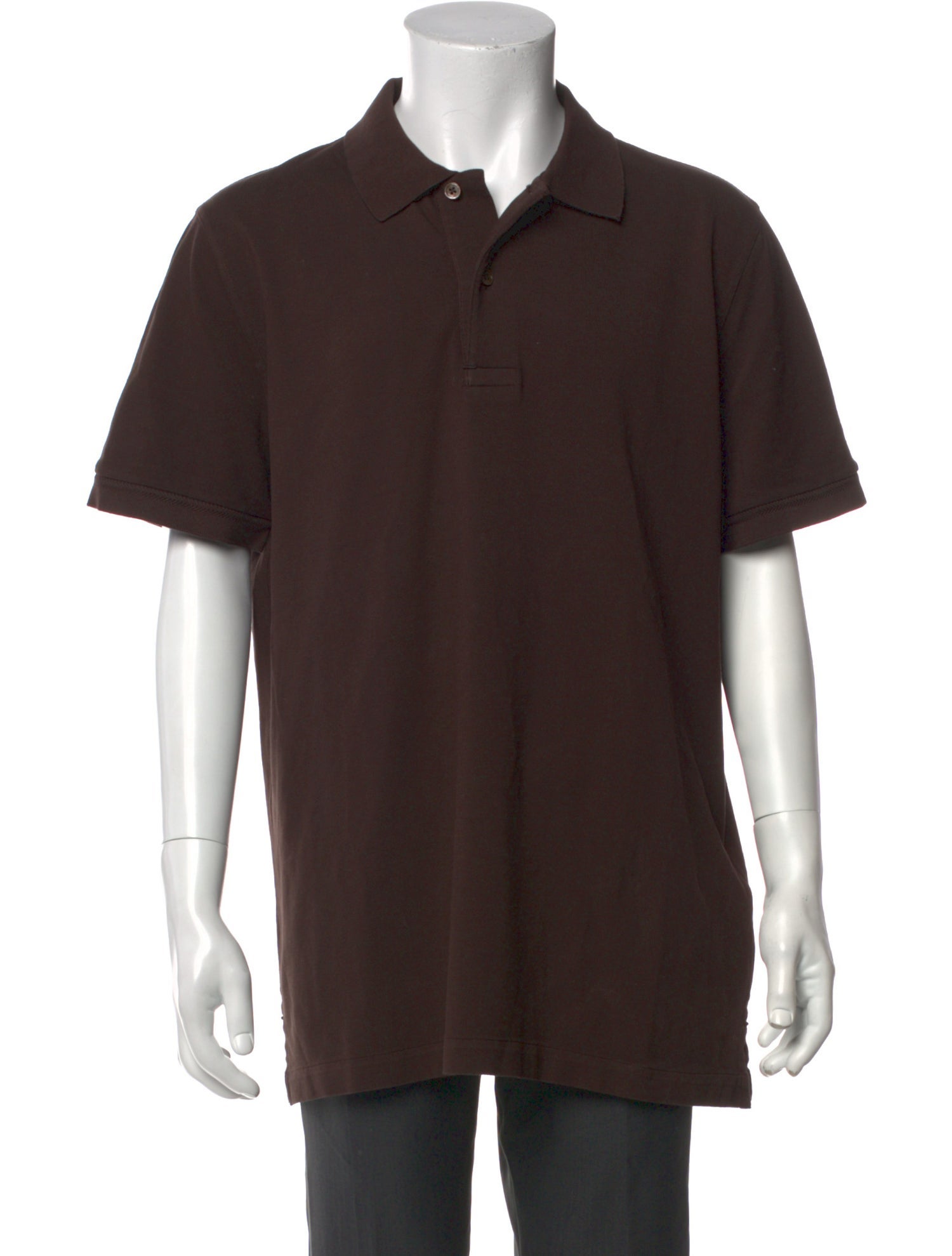Tom Ford Collar Short Sleeve Polo Shirt