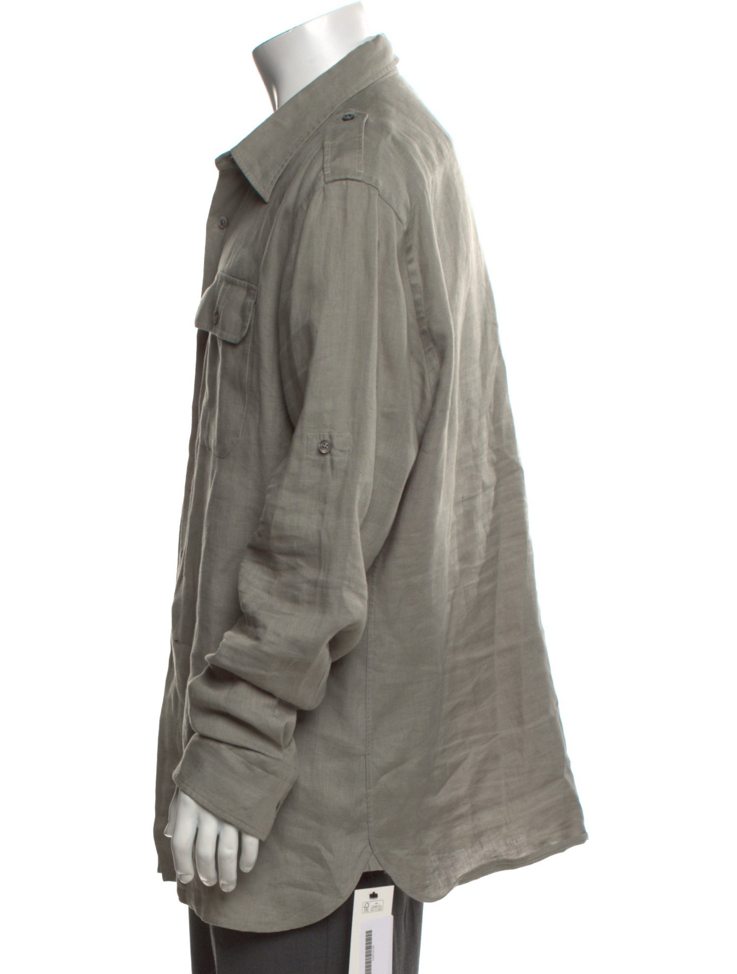 Tom Ford Linen Long Sleeve Shirt