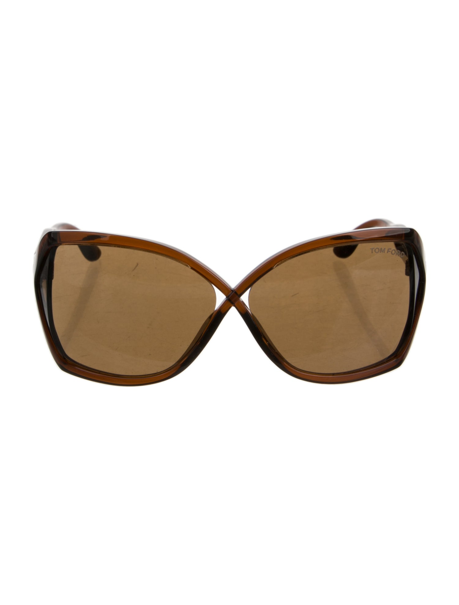 Tom Ford Oversize Tinted Sunglasses