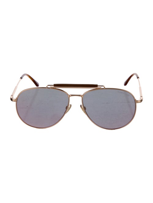 Tom Ford Aviator Mirrored Sunglasses