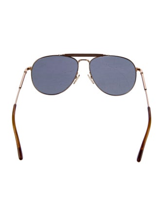 Tom Ford Aviator Mirrored Sunglasses