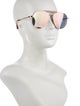 Tom Ford Aviator Mirrored Sunglasses