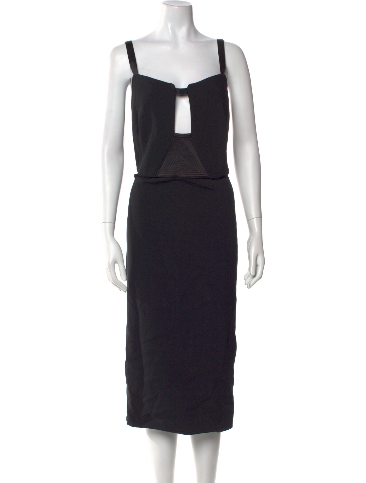 Tom Ford Square Neckline Midi Length Dress