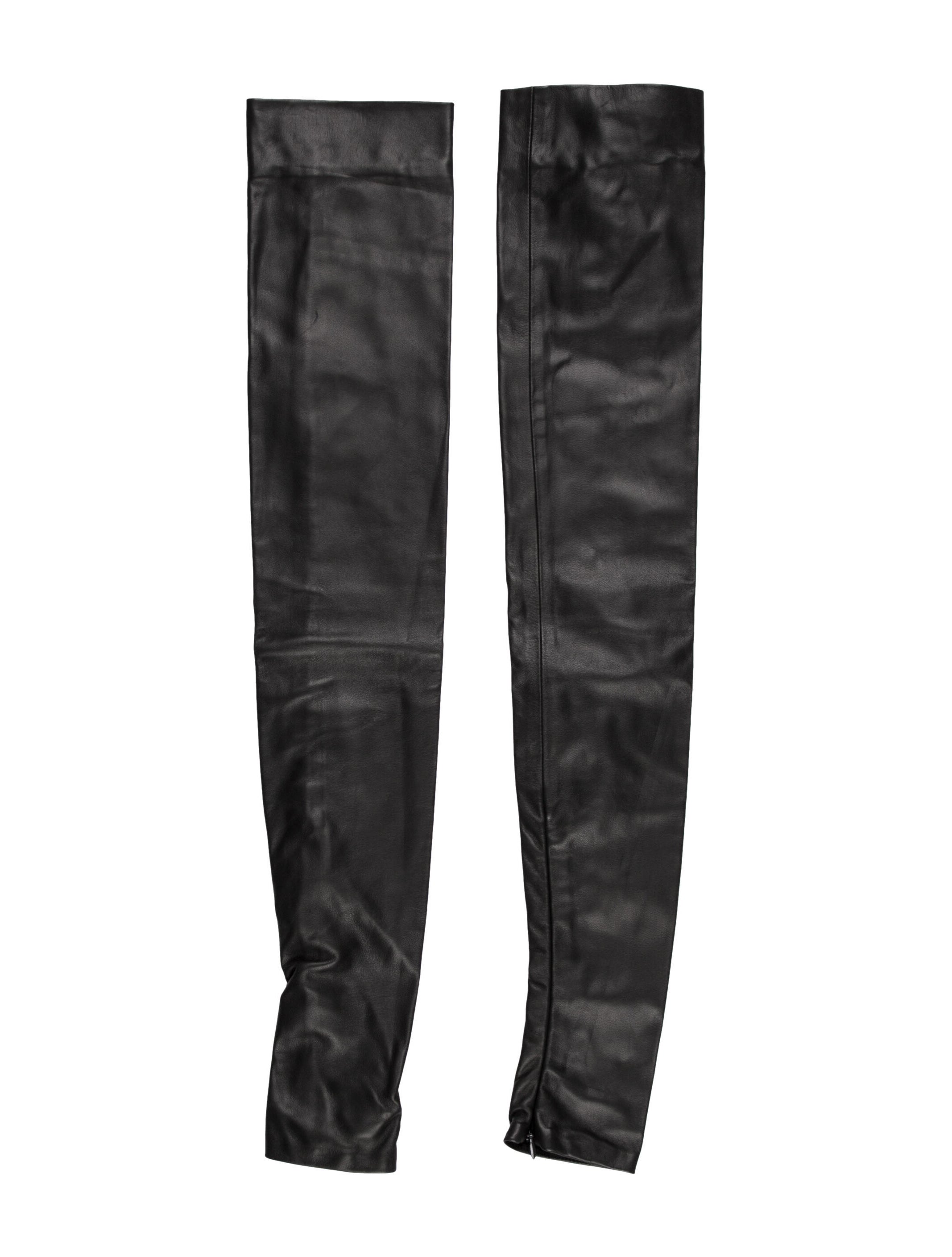 Tom Ford Lamb Leather Skinny Leg Pants