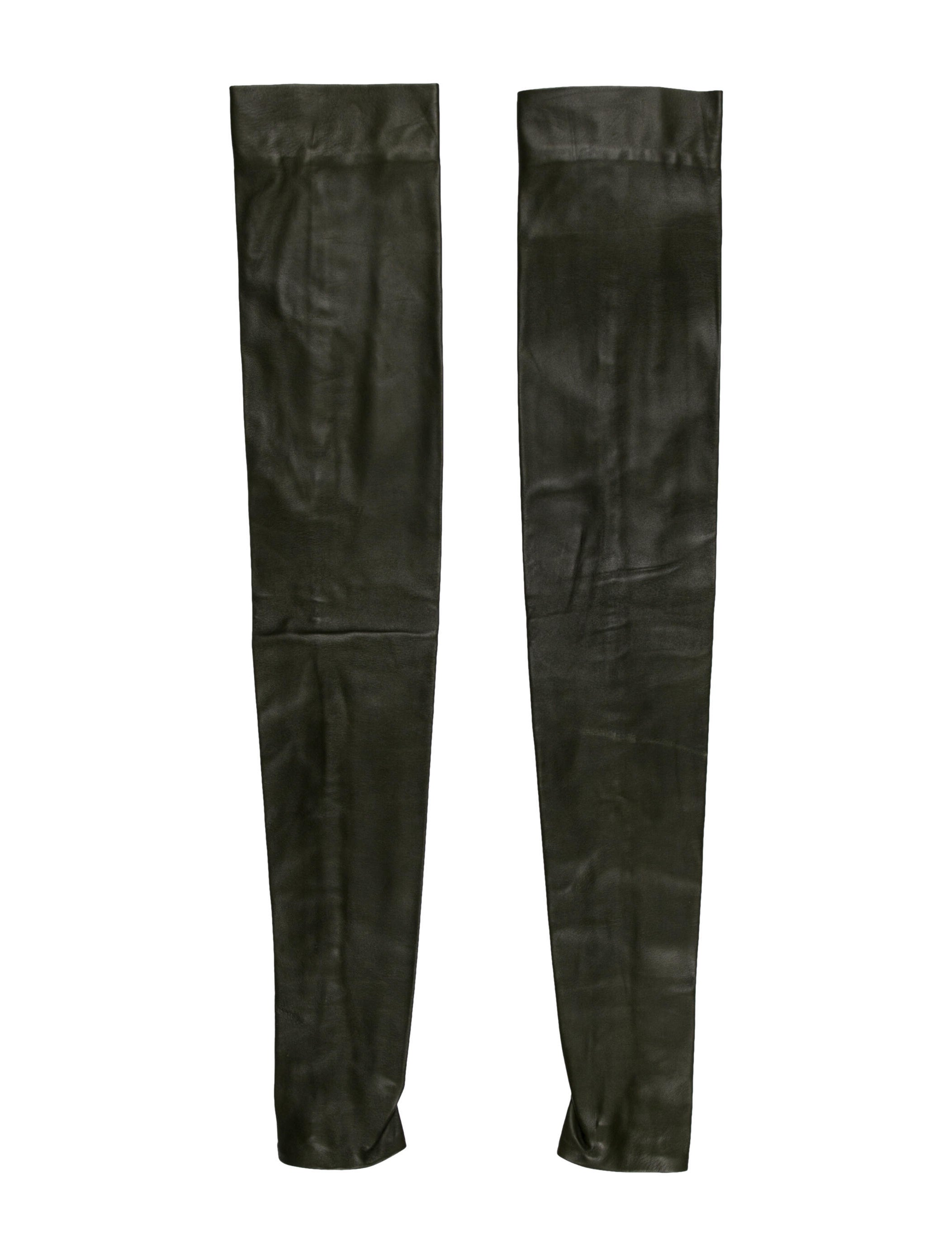 Tom Ford Leather Skinny Leg Pants
