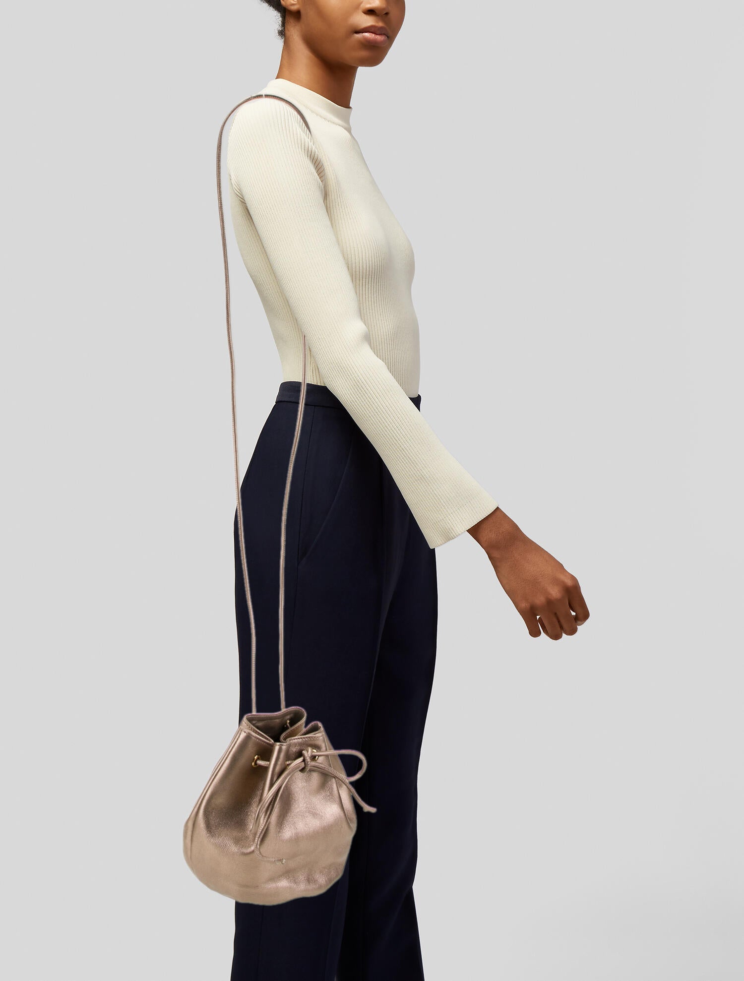 Tom Ford Leather Bucket Bag