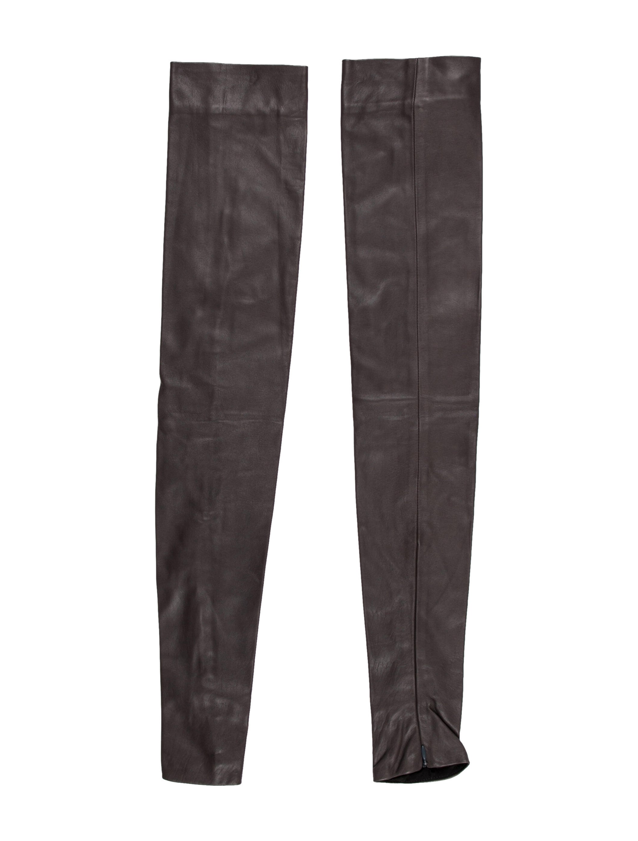 Tom Ford Leather Skinny Leg Pants