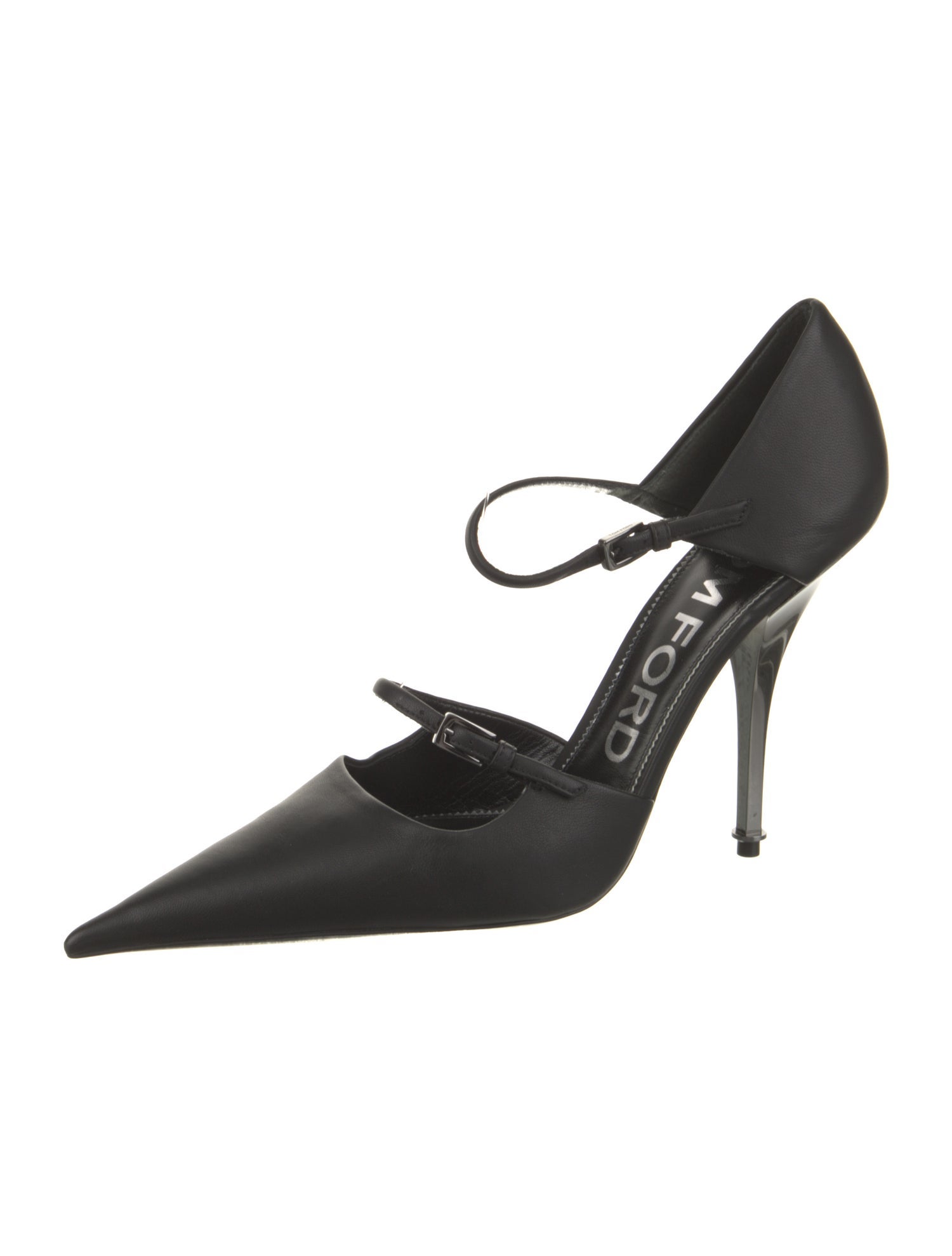 Tom Ford Leather D'Orsay Pumps