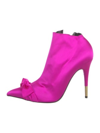 Tom Ford Satin Printed Boots