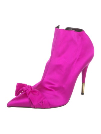 Tom Ford Satin Printed Boots