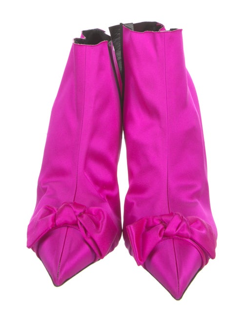 Tom Ford Satin Printed Boots