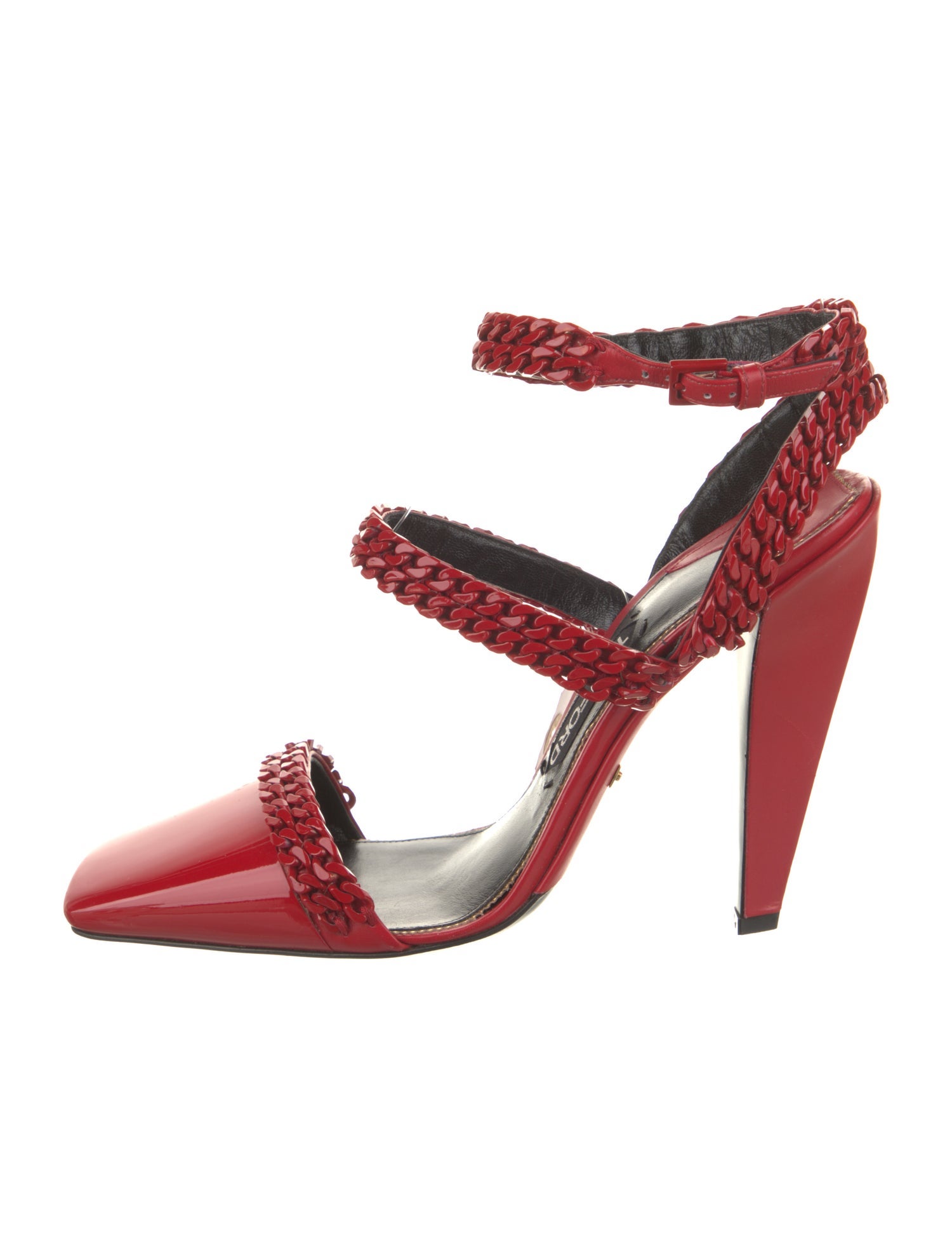 Tom Ford Leather D'Orsay Pumps