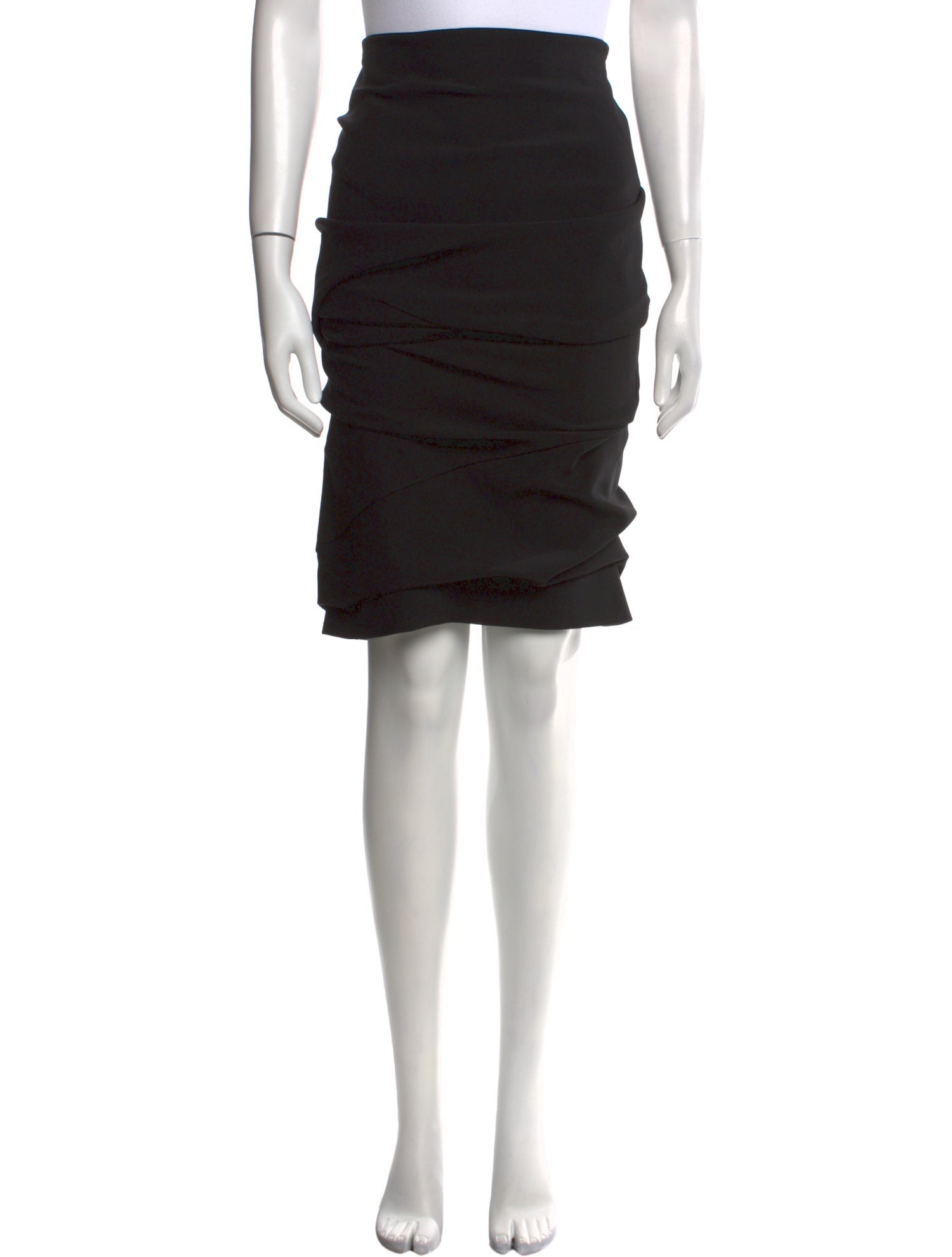 Tom Ford Ruffle Embellishment Knee-Length Skirt