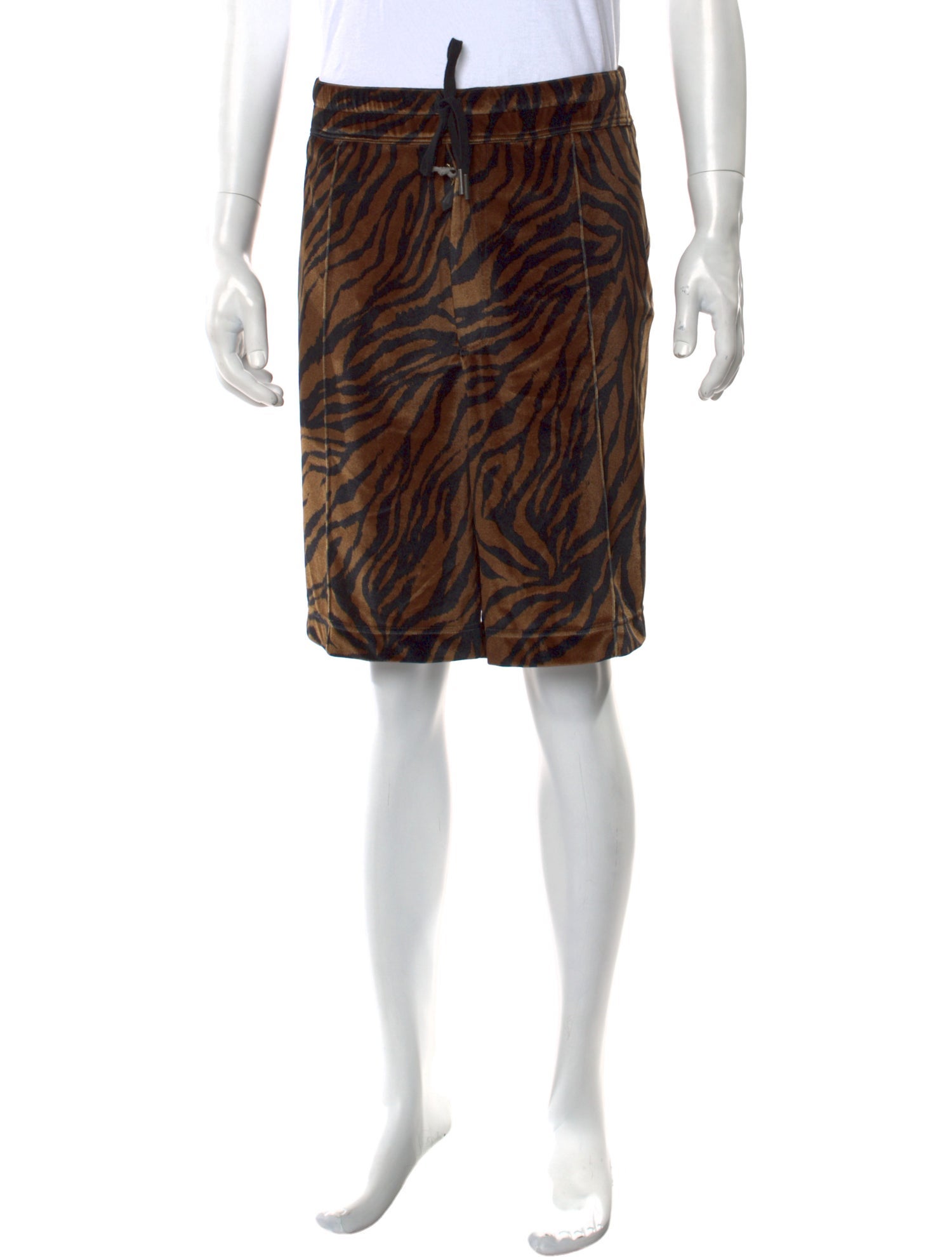 Tom Ford Animal Print Jogger Shorts w/ Tags