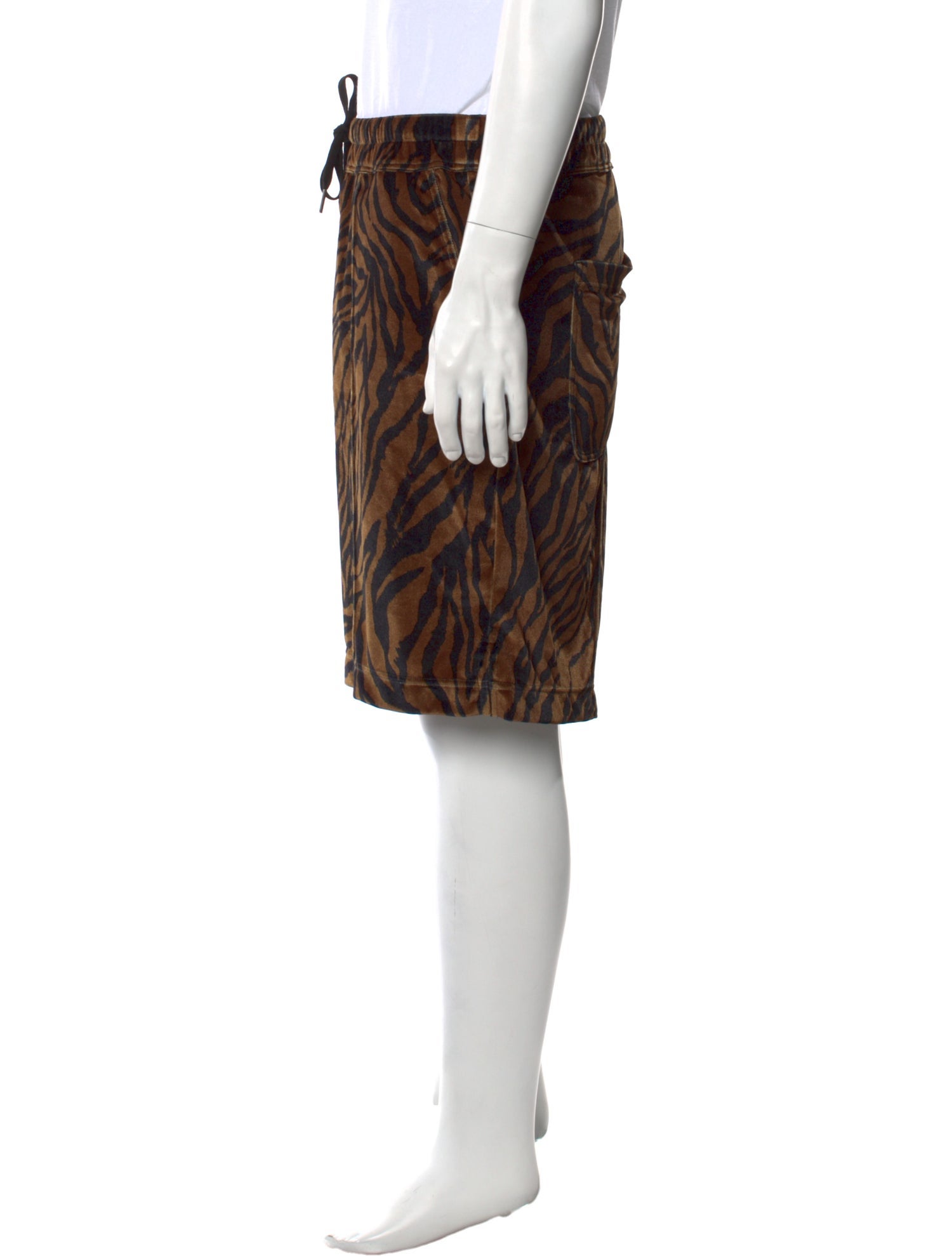 Tom Ford Animal Print Jogger Shorts w/ Tags