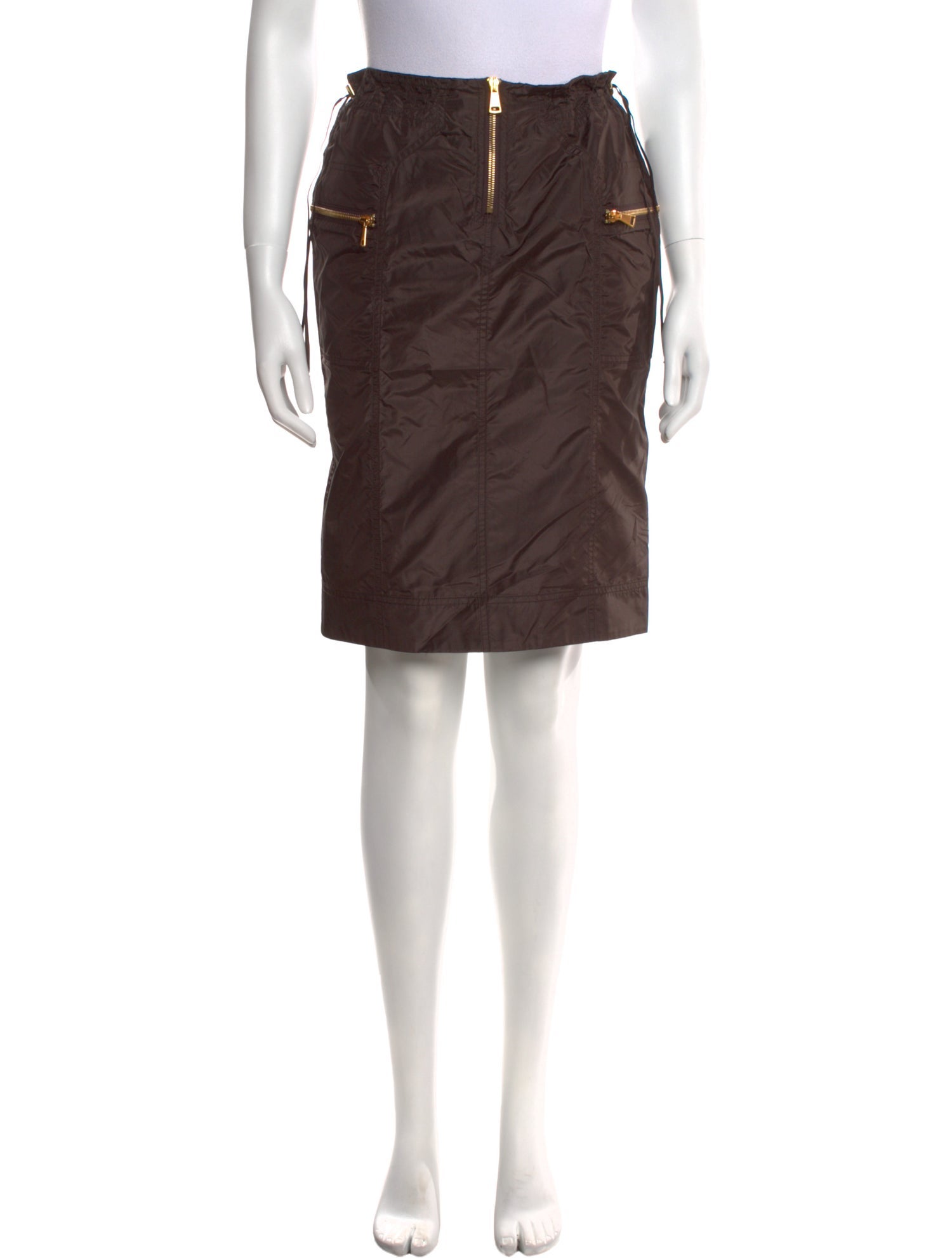 Tom Ford Silk Knee-Length Skirt