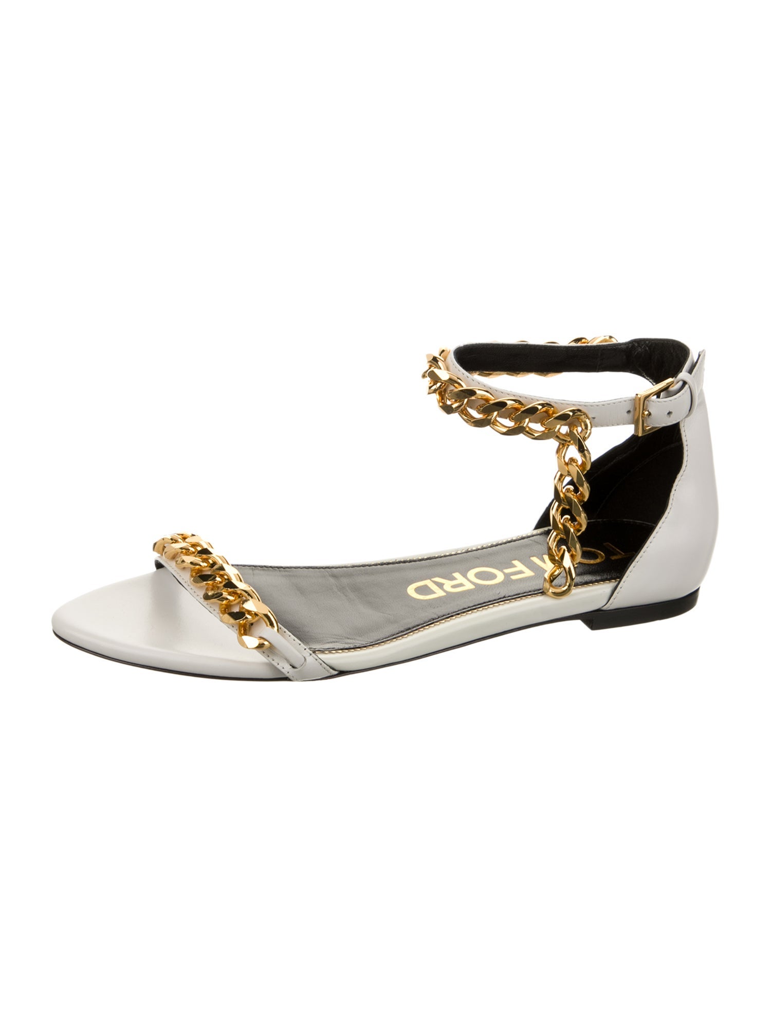 Tom Ford Leather Sandals