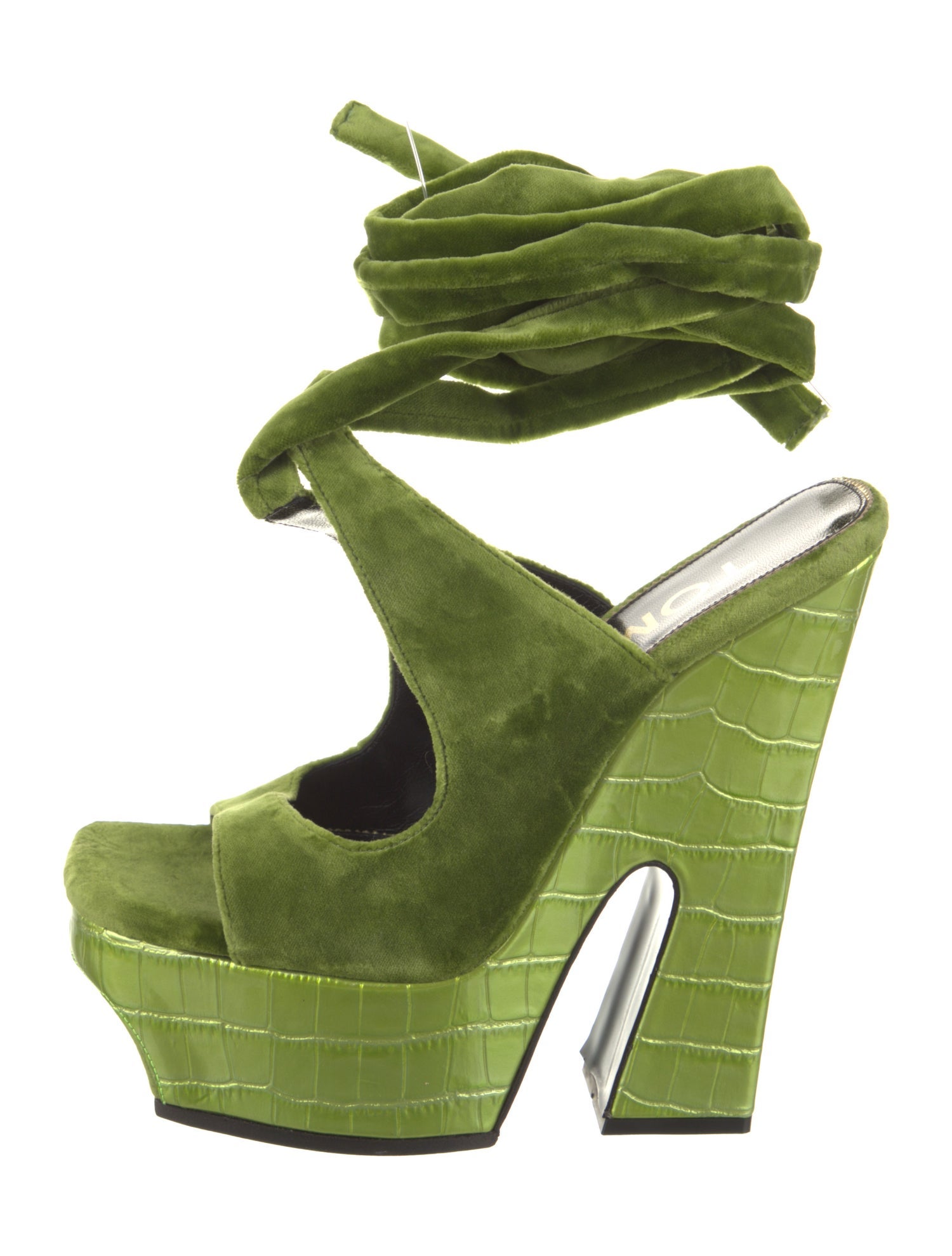 Tom Ford Velvet Sandals